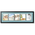 thumbnail image 1 of ArtToFrames Collage Photo Picture Frame with 5 - 6x8 Openings, Framed in Black with French Blue and Black Mats (CDM-3926-115), 1 of 1
