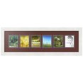 thumbnail image 1 of ArtToFrames Collage Photo Picture Frame with 6 - 3x4" Openings, Framed in White with Maroon and Black Mats (CDM-3966-54), 1 of 8
