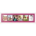 thumbnail image 1 of ArtToFrames Collage Photo Picture Frame with 6 - 6x8" Openings, Framed in White with Tulip and Black Mats (CDM-3966-1003), 1 of 8