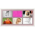 thumbnail image 1 of ArtToFrames Collage Photo Picture Frame with 6 - 8x12 Openings, Framed in White with Seashell and Black Mats (CDM-3966-153), 1 of 8