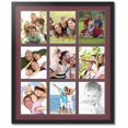 thumbnail image 1 of ArtToFrames Collage Photo Picture Frame with 9 - 8x10 Openings, Framed in Black with Maple Leaf and Black Mats (CDM-3926-213), 1 of 7