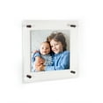 thumbnail image 1 of ArtToFrames Floating Acrylic Frame for Photos Up to 10x10 inches (Full Frame is 14x14) with Black Acrylic Standoff Hardware, 1 of 6