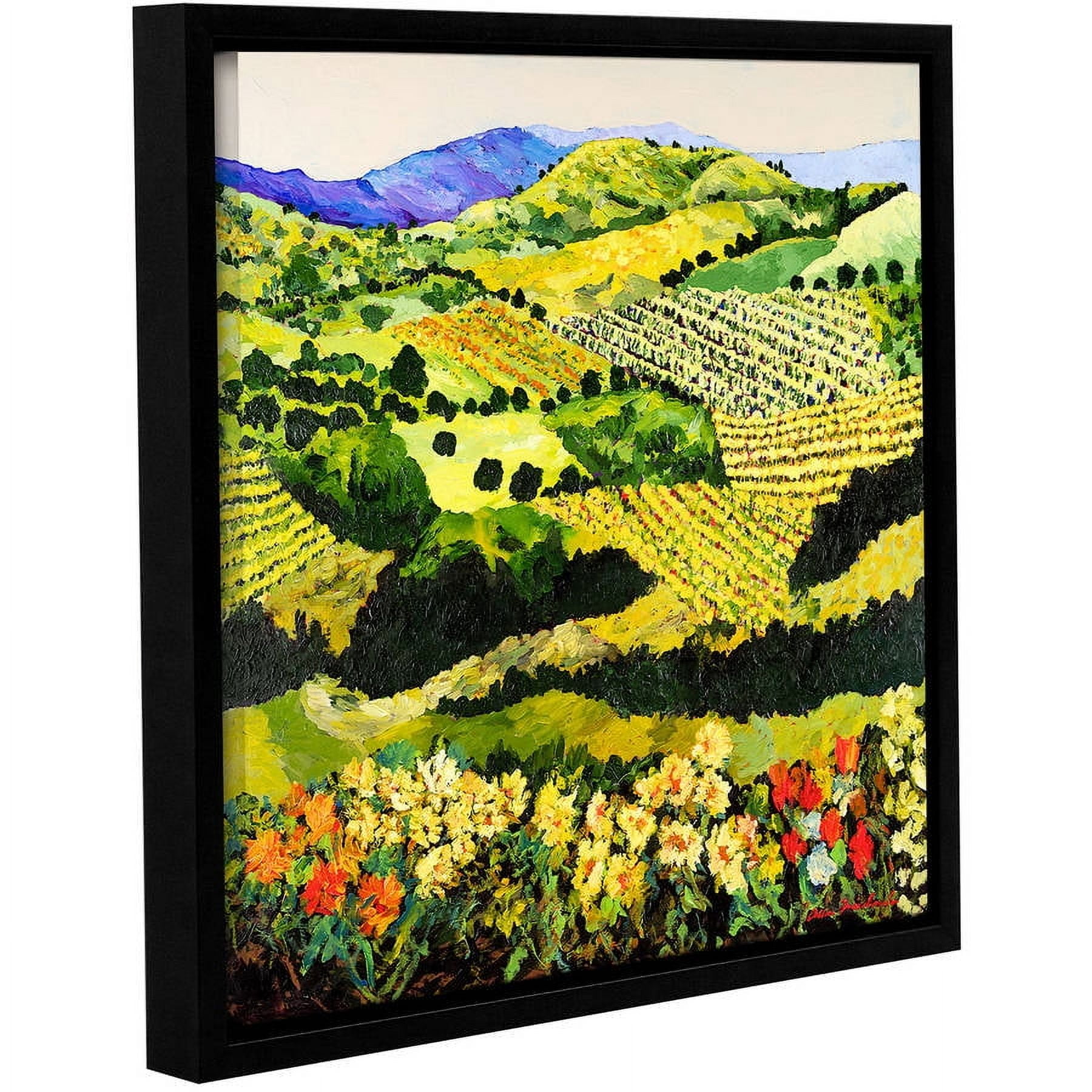 ArtWall Allan Friedlander "Autumn Remembered" Gallery-Wrapped Floater-Framed Canvas