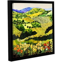 ArtWall Allan Friedlander "Autumn Remembered" Gallery-Wrapped Floater-Framed Canvas