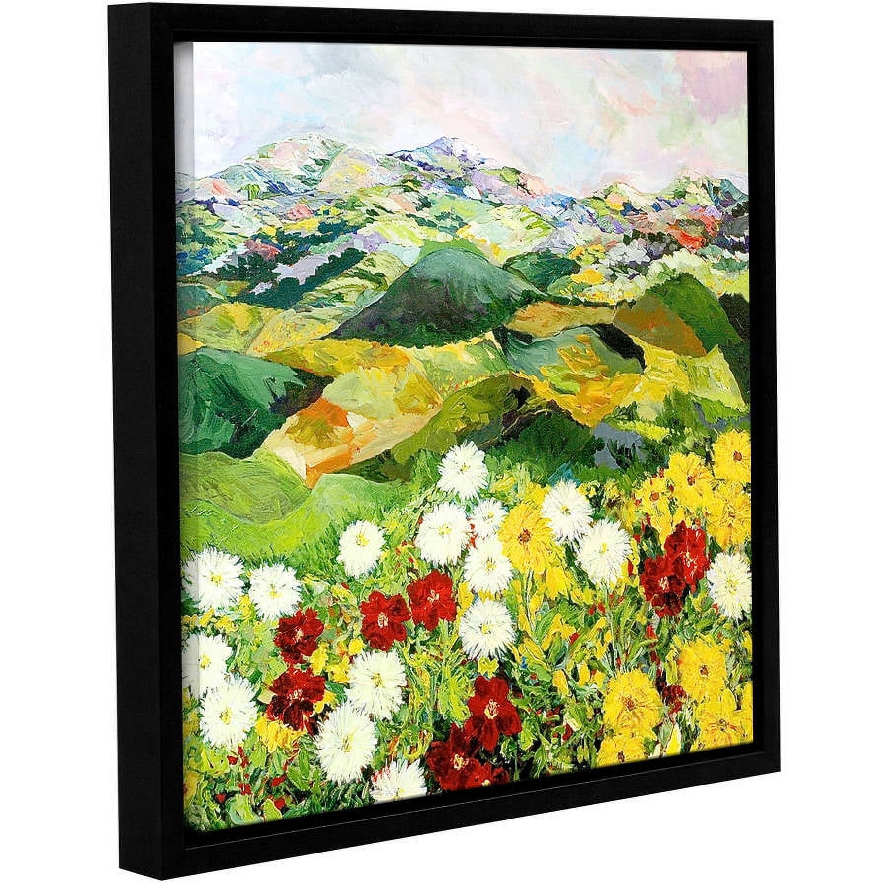 ArtWall Allan Friedlander "Bewitching Twilight" Gallery-Wrapped Floater-Framed Canvas