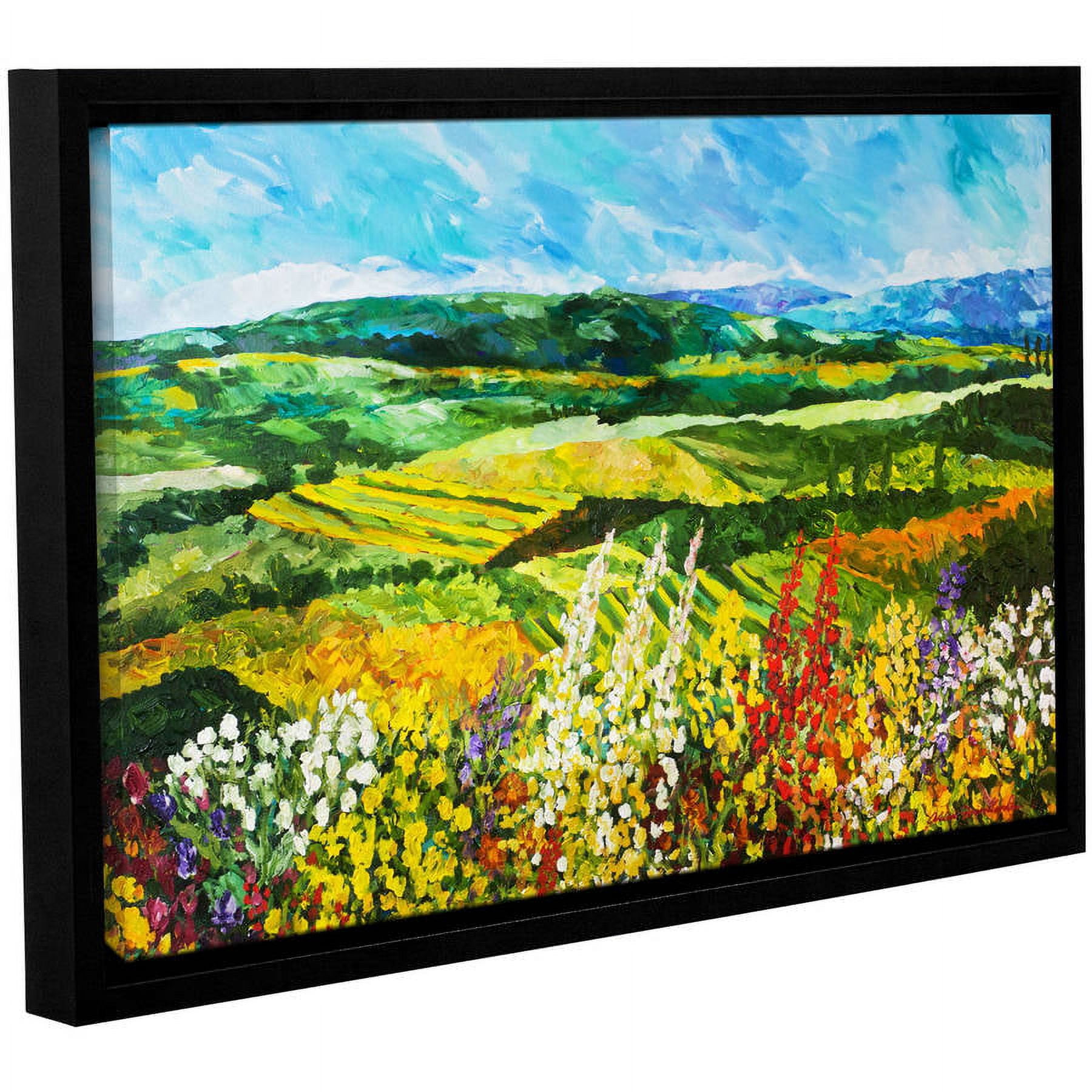 ArtWall Allan Friedlander "Change is in the Air" Gallery-Wrapped Floater-Framed Canvas