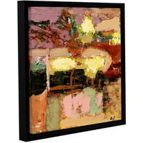 ArtWall Allan Friedlander "Chop Liver" Gallery-Wrapped Floater-Framed Canvas