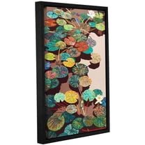 ArtWall Allan Friedlander "Crystal Morning" Gallery-Wrapped Floater-Framed Canvas