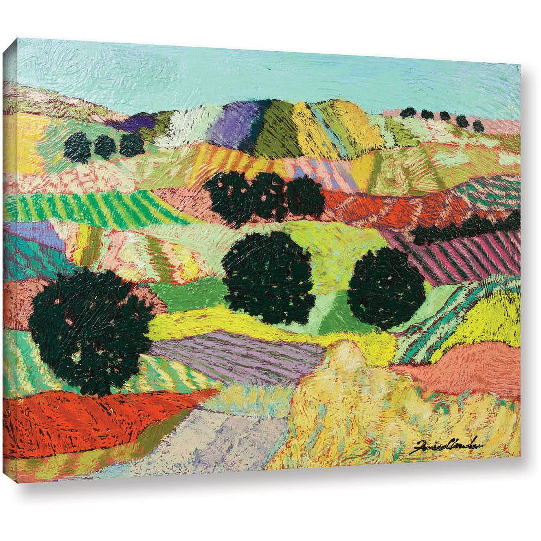 ArtWall Allan Friedlander "Crystal Mountain" Gallery-Wrapped Canvas
