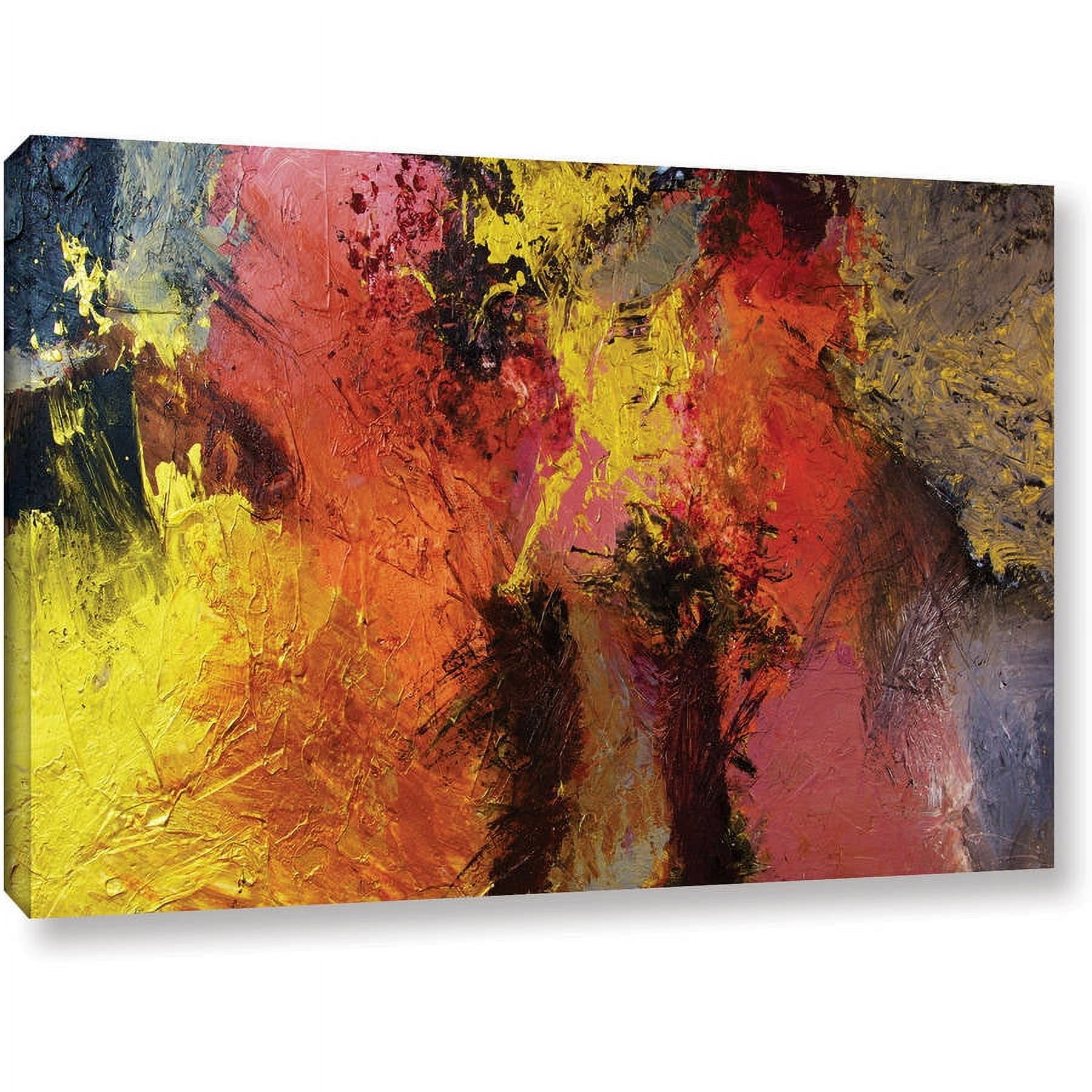 ArtWall Allan Friedlander "Fire And Brimstone" Gallery-wrapped Canvas