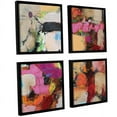 thumbnail image 1 of ArtWall Allan Friedlander "Follies" 4-Piece Floater-framed Canvas Square Set, 1 of 2