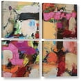 thumbnail image 1 of ArtWall Allan Friedlander "Follies" 4-Piece Gallery-wrapped Canvas Square Set, 1 of 2