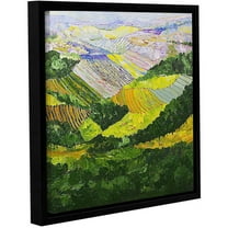 ArtWall Allan Friedlander "Forest And Harvest" Gallery-wrapped Floater-framed Canvas
