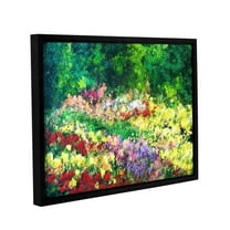 ArtWall Allan Friedlander "Forest Garden" Gallery-wrapped Floater-framed Canvas