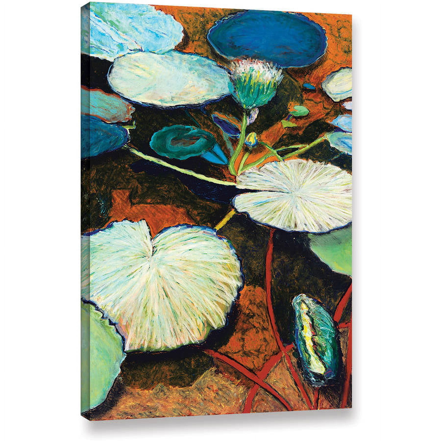 ArtWall Allan Friedlander "Frogs Hideaway" Gallery-wrapped Canvas