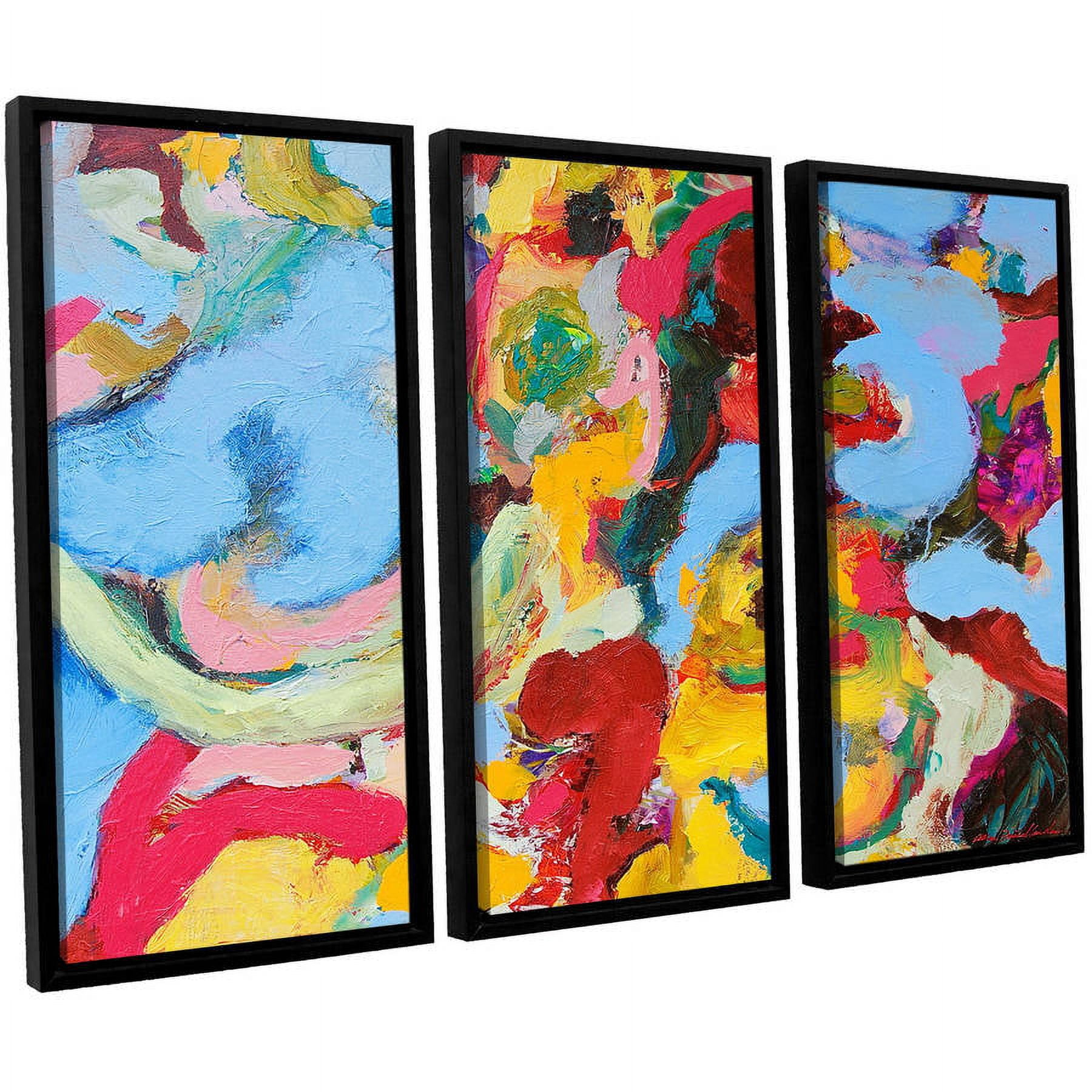 ArtWall Allan Friedlander "Gathering Season" 3-Piece Floater-framed Canvas Set