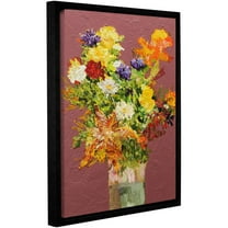 ArtWall Allan Friedlander "Giving Love" Gallery-wrapped Floater-framed Canvas