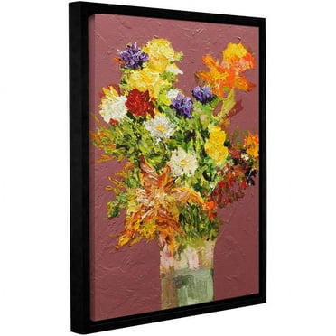 ArtWall Allan Friedlander "Giving Love" Gallery-wrapped Floater-framed Canvas