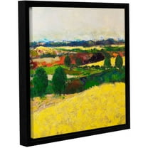 ArtWall Allan Friedlander "Golden Mound" Gallery-wrapped Floater-framed Canvas