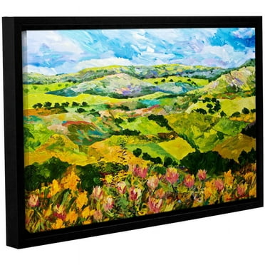 ArtWall Allan Friedlander "Half Way Home" Gallery-wrapped Floater-framed Canvas