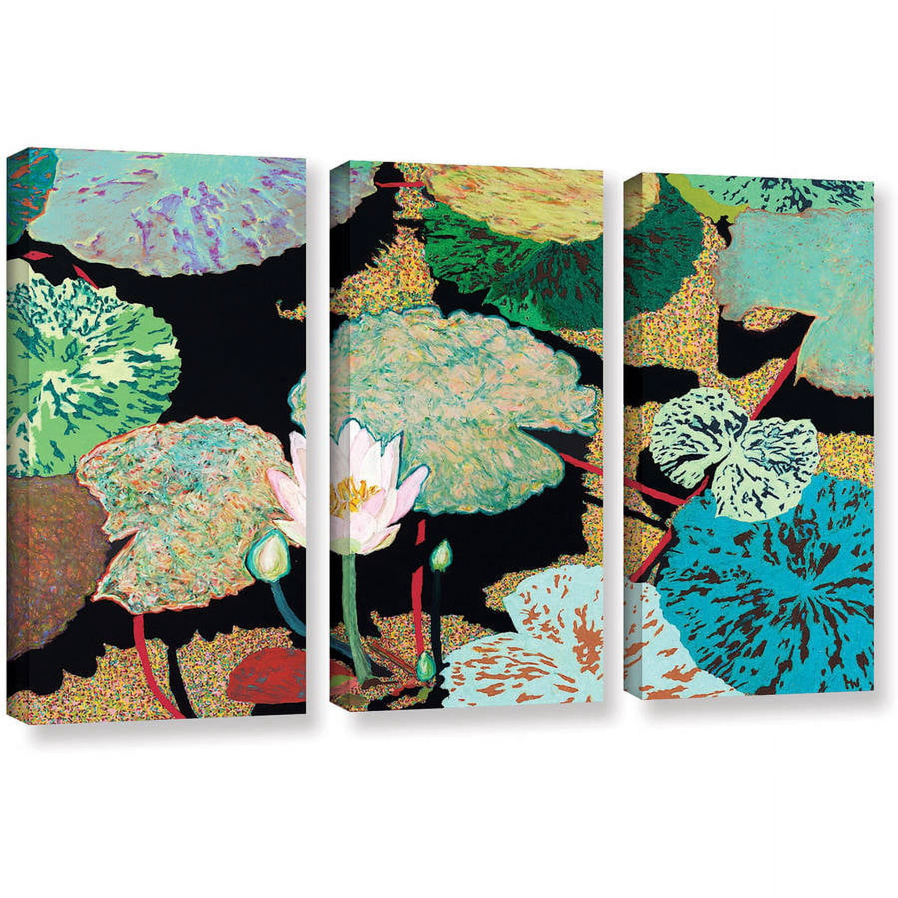 ArtWall Allan Friedlander "Hot And Humid" 3-Piece Gallery-wrapped Canvas Set