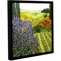 ArtWall Allan Friedlander "It's Magic" Gallery-wrapped Floater-framed Canvas