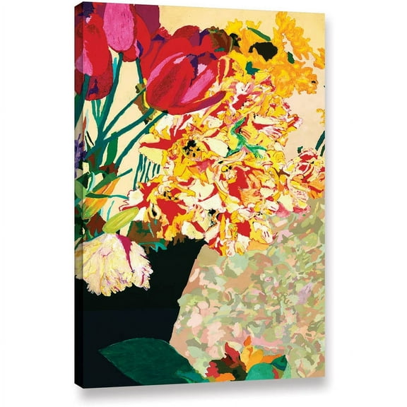 ArtWall Allan Friedlander "Les Fleurs" Gallery-wrapped Canvas