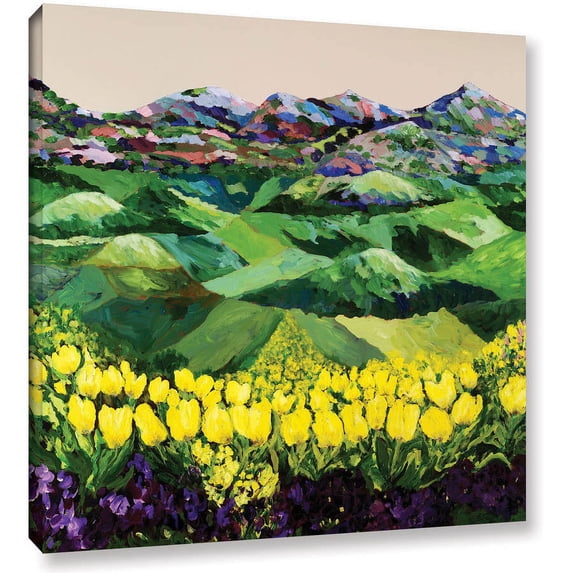 ArtWall Allan Friedlander "Majestic Parade" Gallery-wrapped Canvas
