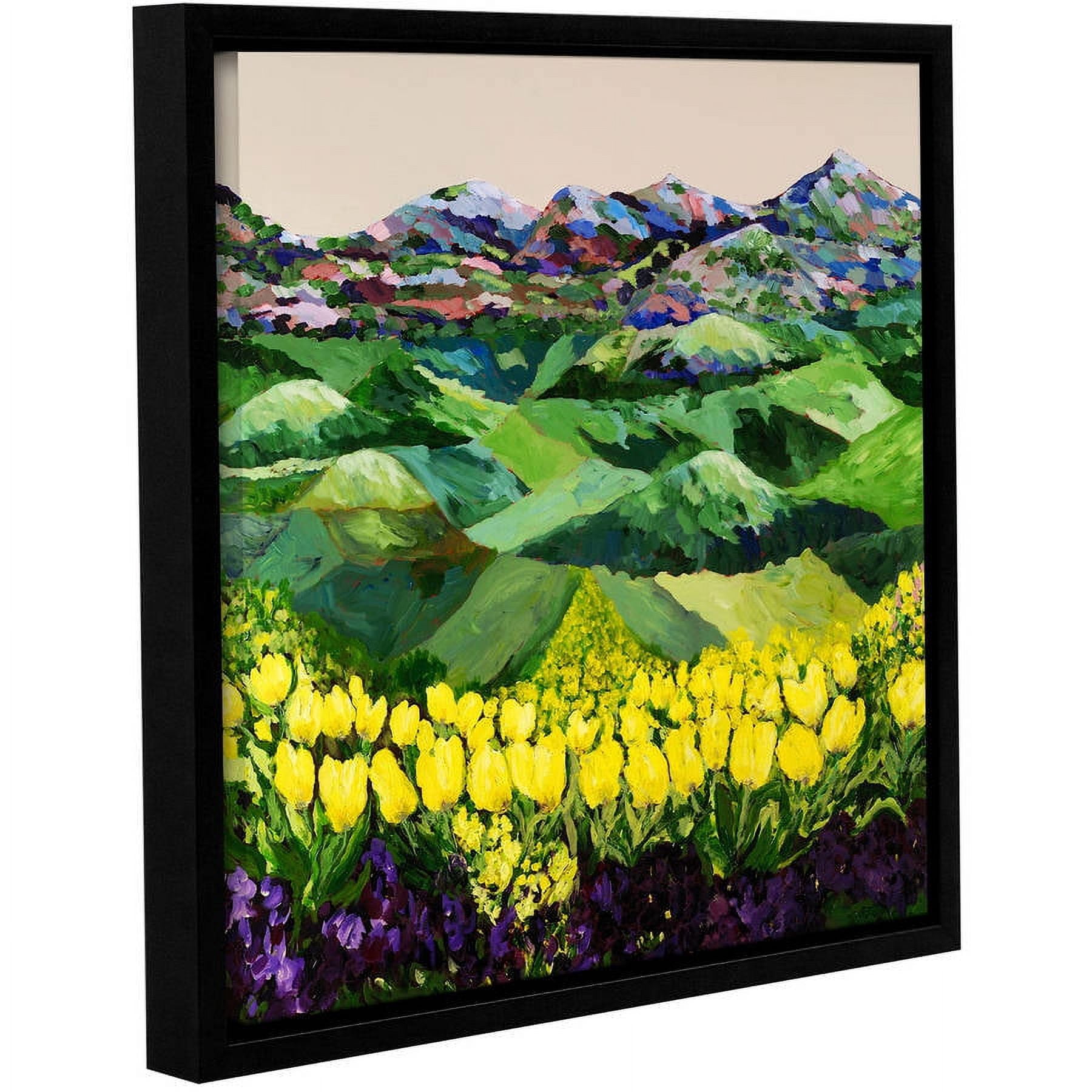 ArtWall Allan Friedlander "Majestic Parade" Gallery-wrapped Floater-framed Canvas