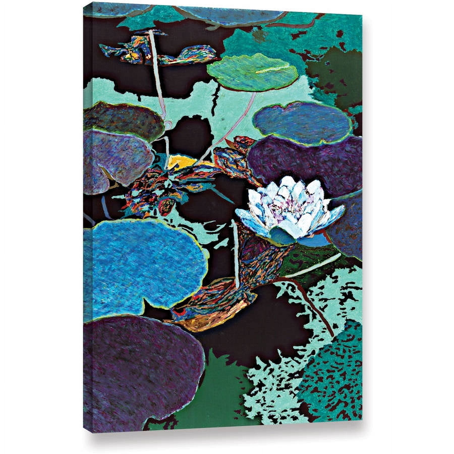 ArtWall Allan Friedlander "Midnight Moonglow" Gallery-wrapped Canvas