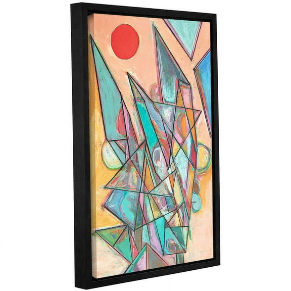 ArtWall Allan Friedlander "Noontime" Gallery-wrapped Floater-framed Canvas