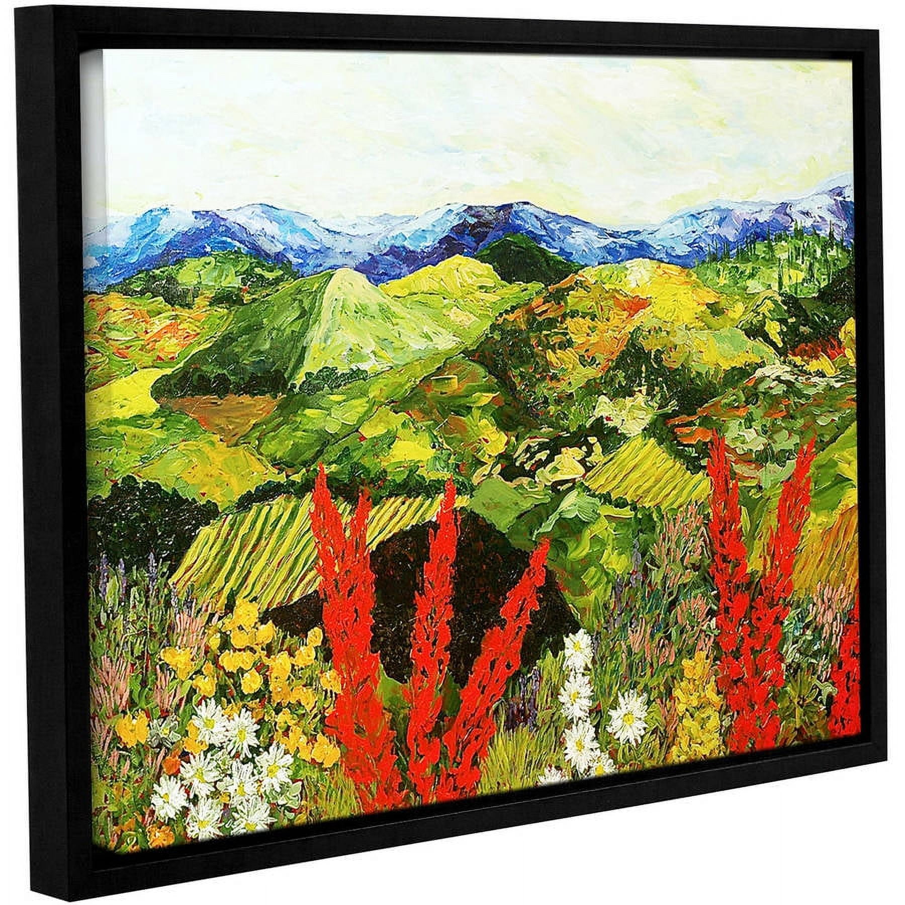ArtWall Allan Friedlander "One More Step" Gallery-wrapped Floater-framed Canvas