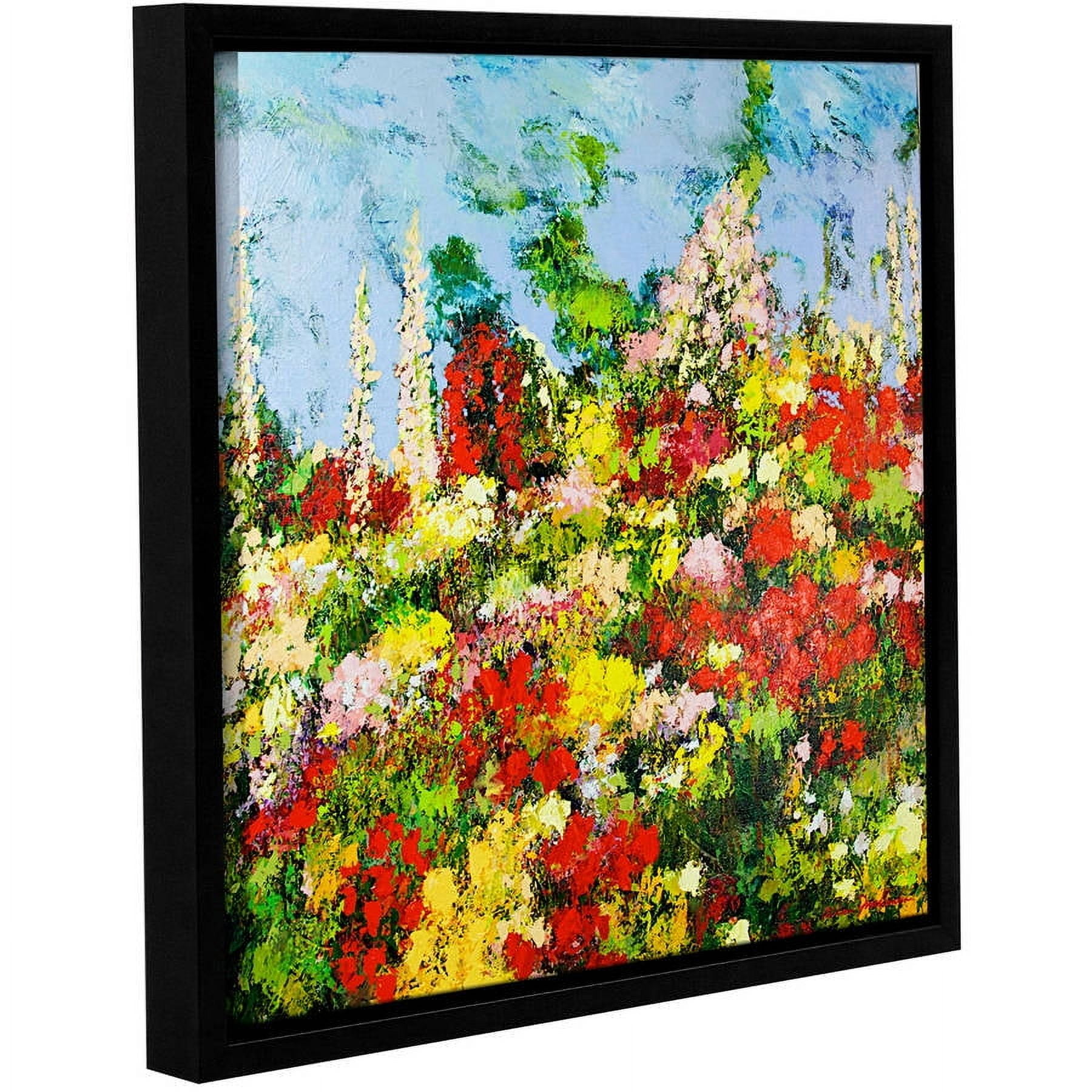 ArtWall Allan Friedlander "Overgrown" Gallery-wrapped Floater-framed Canvas