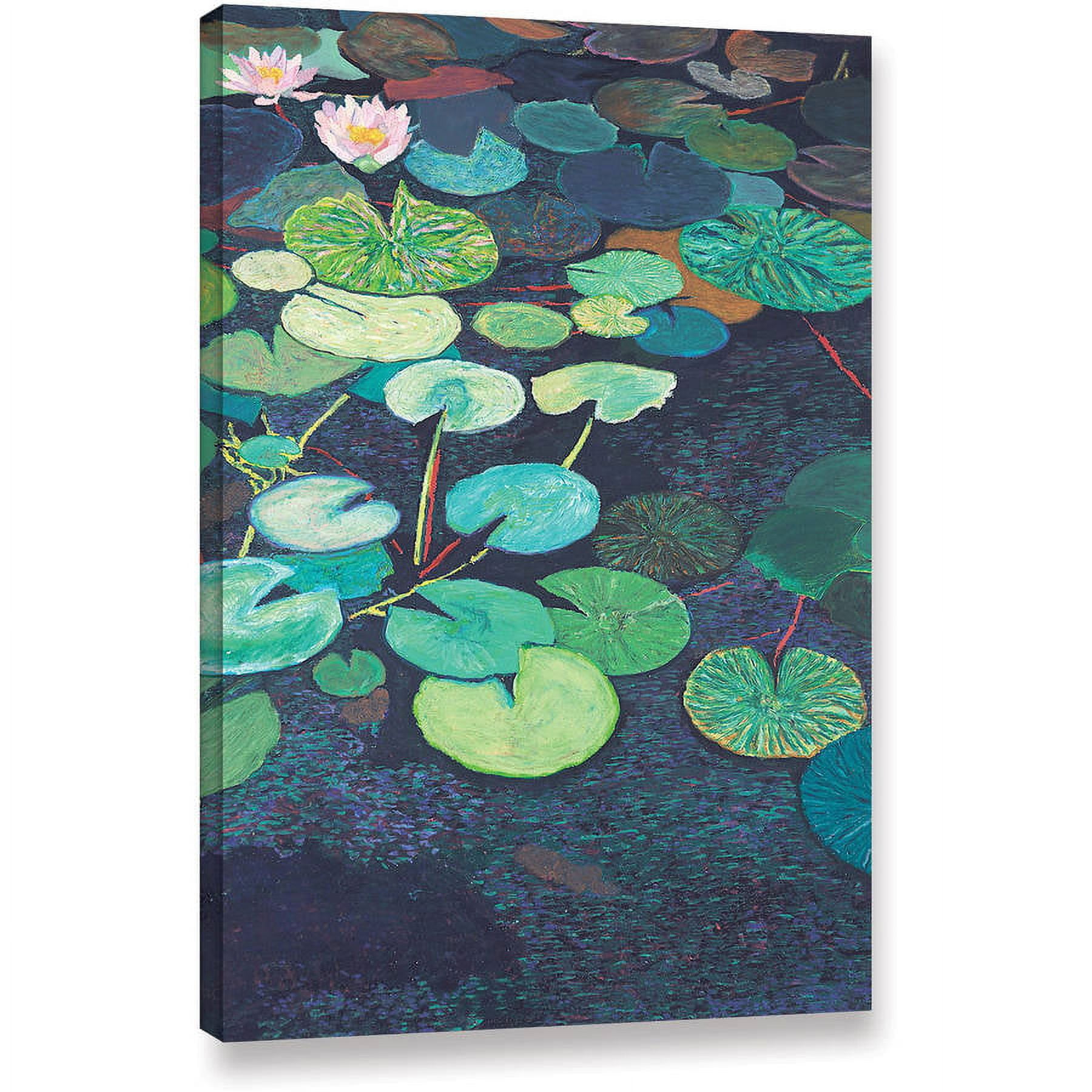 ArtWall Allan Friedlander "Pink Lilies" Gallery-wrapped Canvas