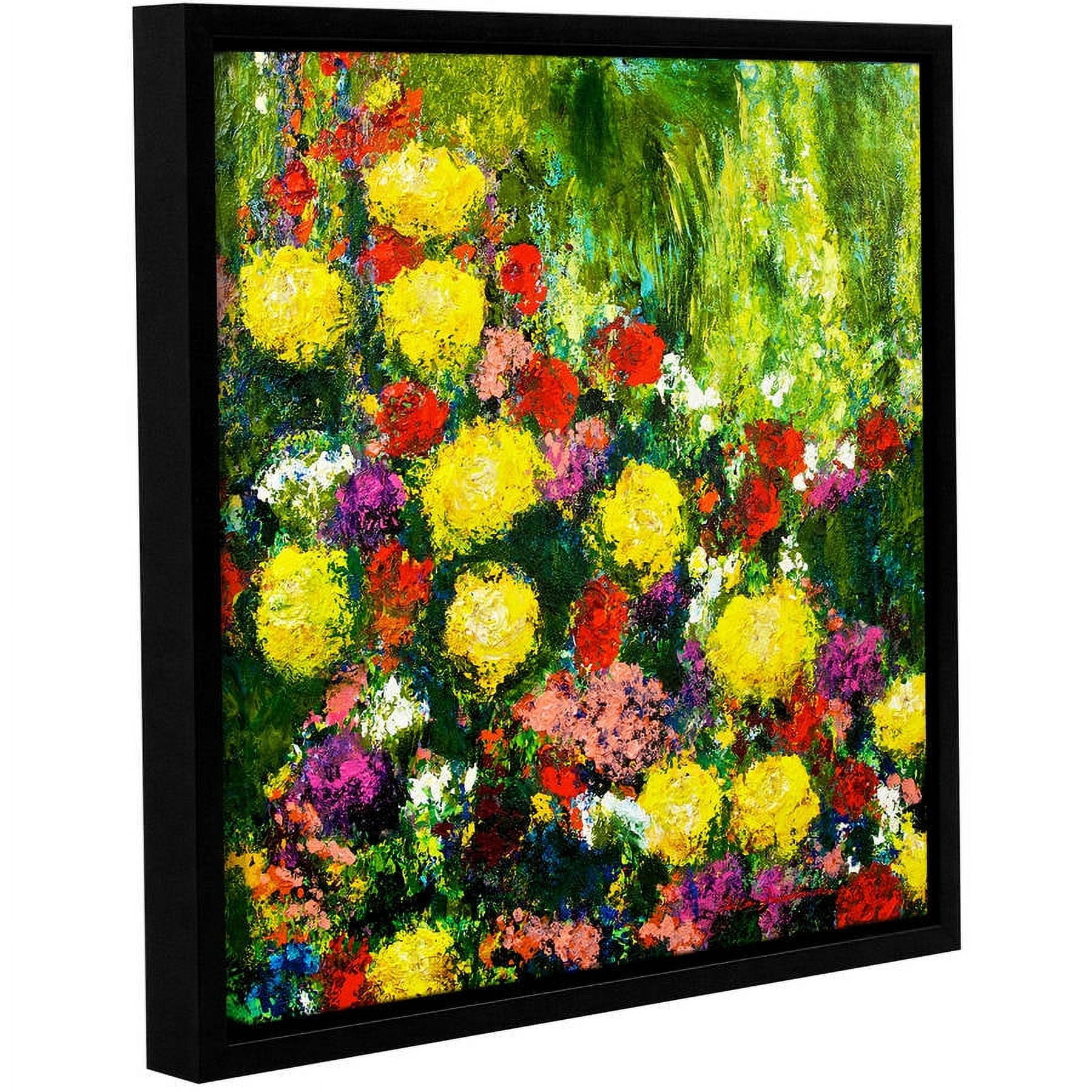 ArtWall Allan Friedlander "Savannah" Gallery-wrapped Floater-framed Canvas