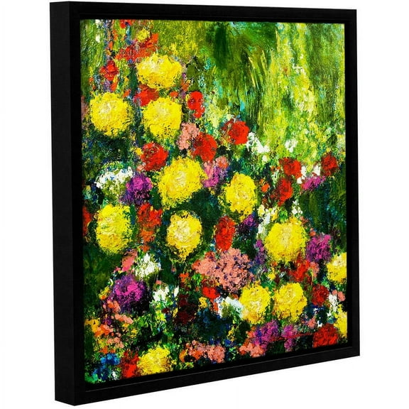 ArtWall Allan Friedlander "Savannah" Gallery-wrapped Floater-framed Canvas