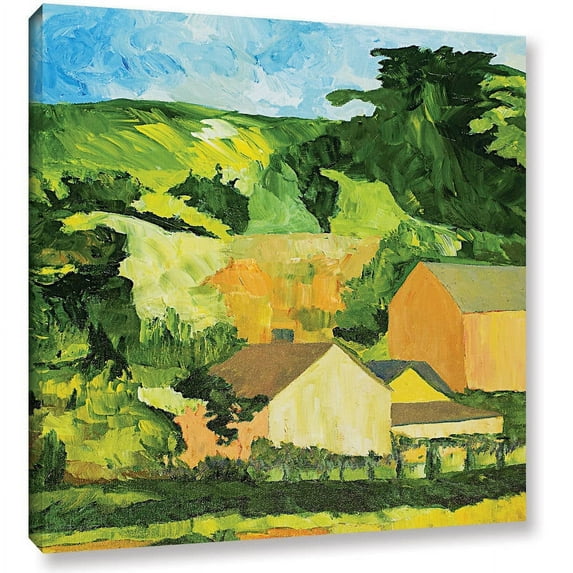 ArtWall Allan Friedlander "Sonoma Home" Gallery-wrapped Canvas