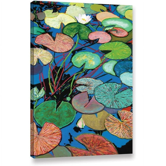 ArtWall Allan Friedlander "Sparkling Pond" Gallery-wrapped Canvas