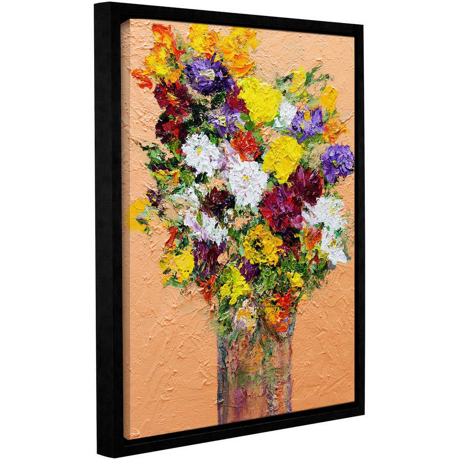 ArtWall Allan Friedlander "Spring's Delight" Gallery-wrapped Floater-framed Canvas