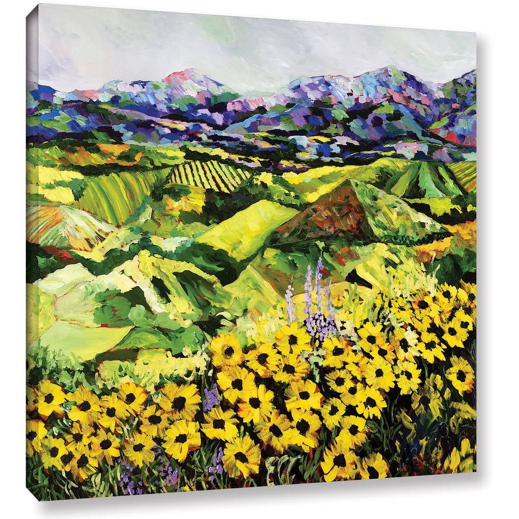 ArtWall Allan Friedlander "Sweet Bluff" Gallery-wrapped Canvas