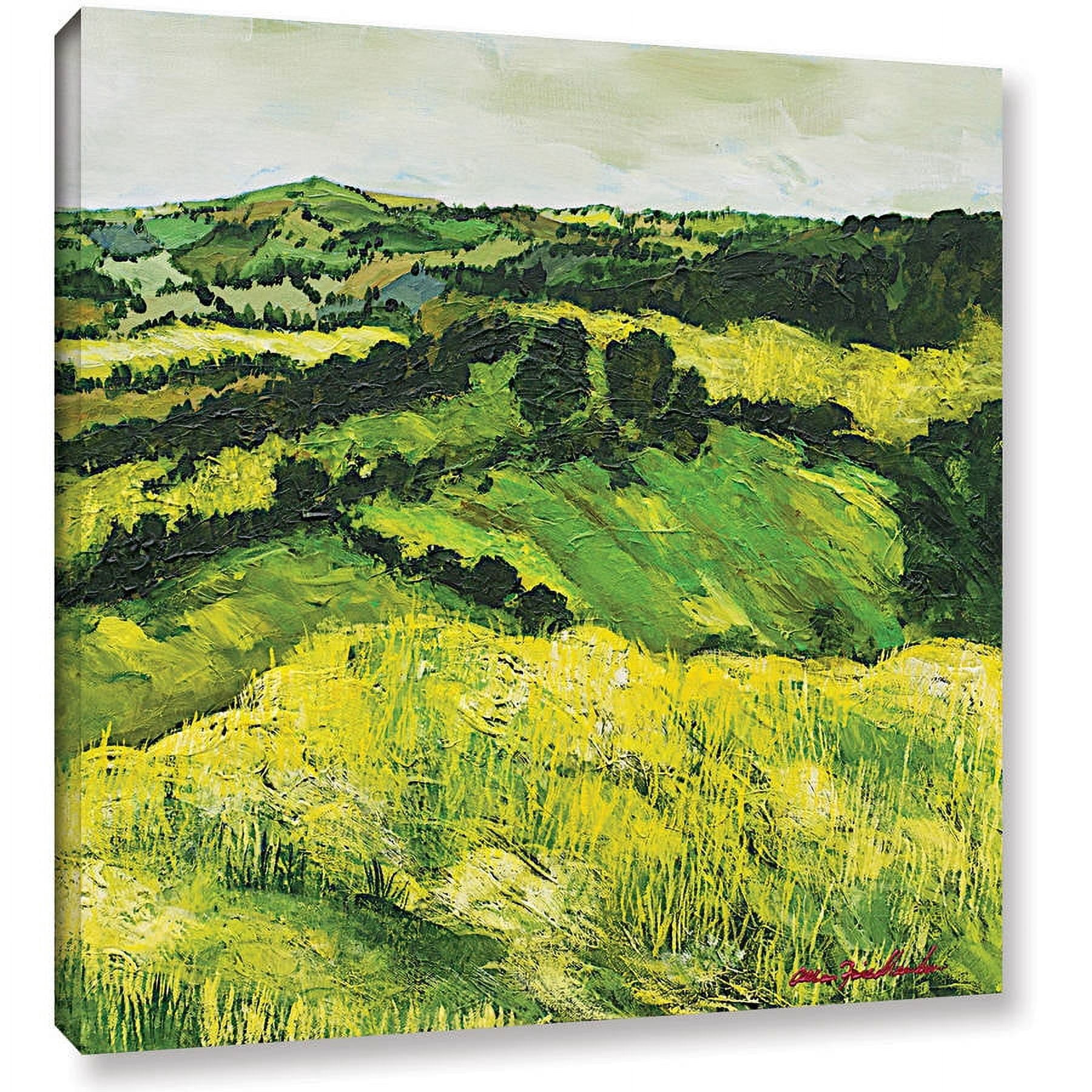 ArtWall Allan Friedlander "Tall Grass Path" Gallery-wrapped Canvas