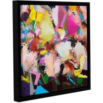 ArtWall Allan Friedlander "The Can Can" Gallery-wrapped Floater-framed Canvas