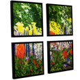 thumbnail image 1 of ArtWall Allan Friedlander "Under The Branch" 4-Piece Floater-framed Canvas Square Set, 1 of 1