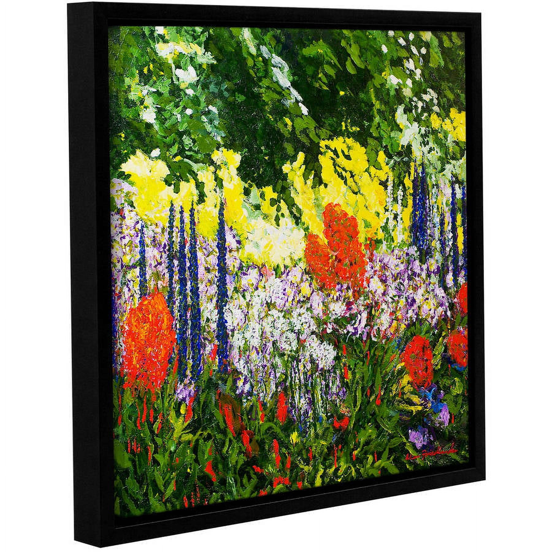 ArtWall Allan Friedlander "Under The Branch" Gallery-wrapped Floater-framed Canvas