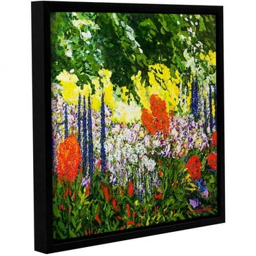 ArtWall Allan Friedlander "Under The Branch" Gallery-wrapped Floater-framed Canvas
