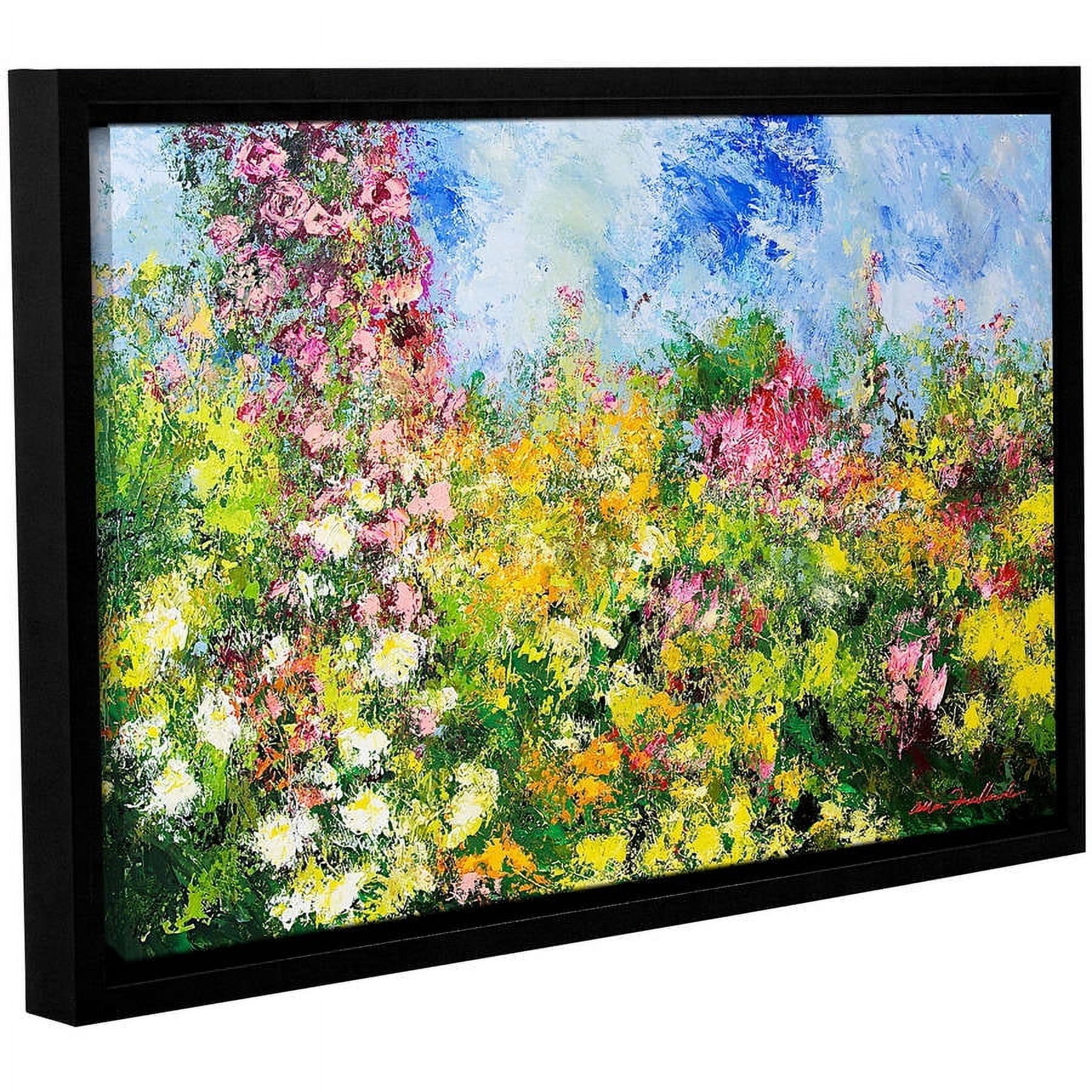 ArtWall Allan Friedlander "Wild Sweetness" Gallery-wrapped Floater-framed Canvas