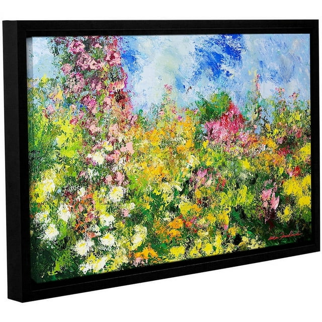 ArtWall Allan Friedlander "Wild Sweetness" Gallery-wrapped Floater-framed Canvas