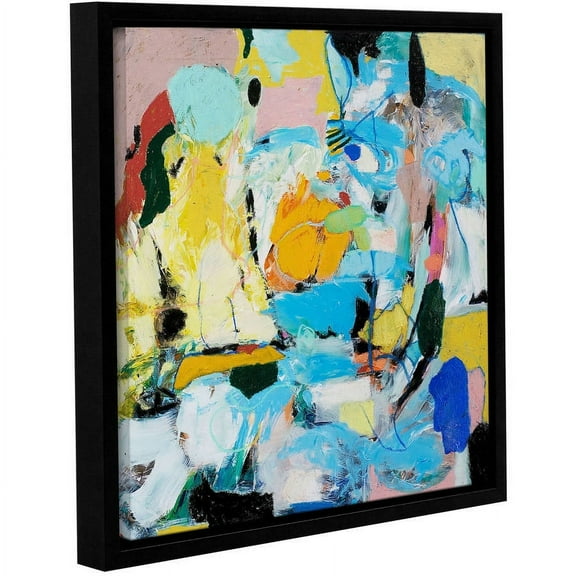 ArtWall Allan Friedlander "World Of Action" Gallery-wrapped Floater-framed Canvas