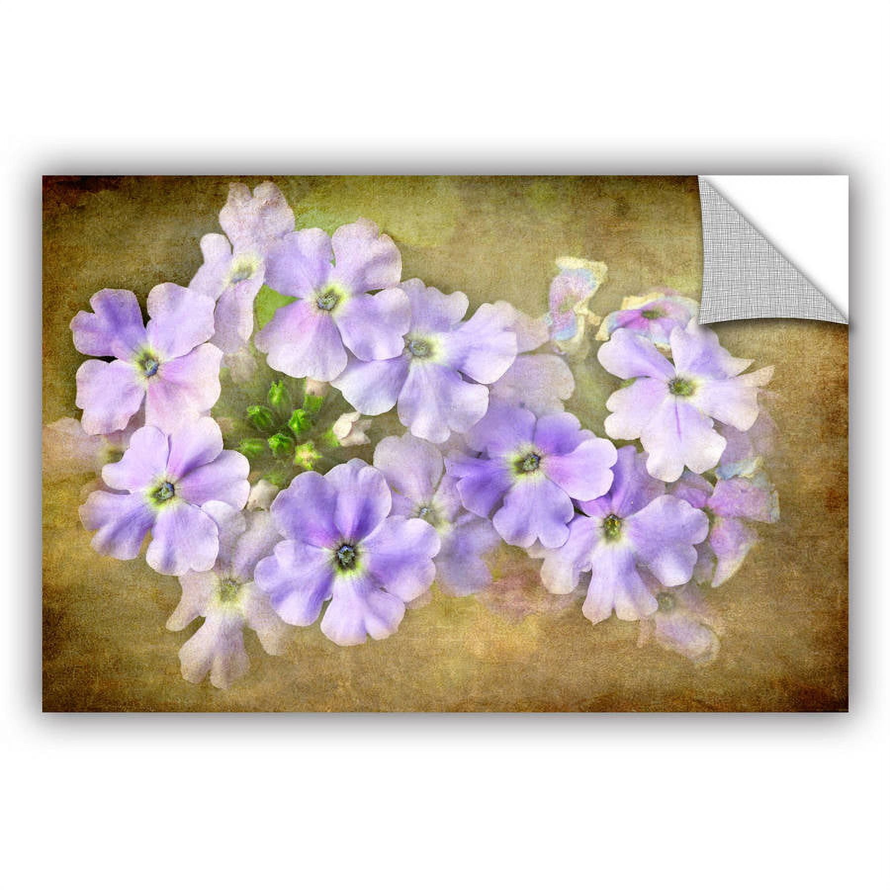 ArtWall Antonio Raggio  ' Shades Of Violet ' Art Appealz Removable Wall Art