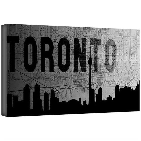 ArtWall Art Sandcraft "Toronto" Gallery-Wrapped Canvas